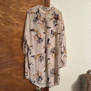 All saints silk dress